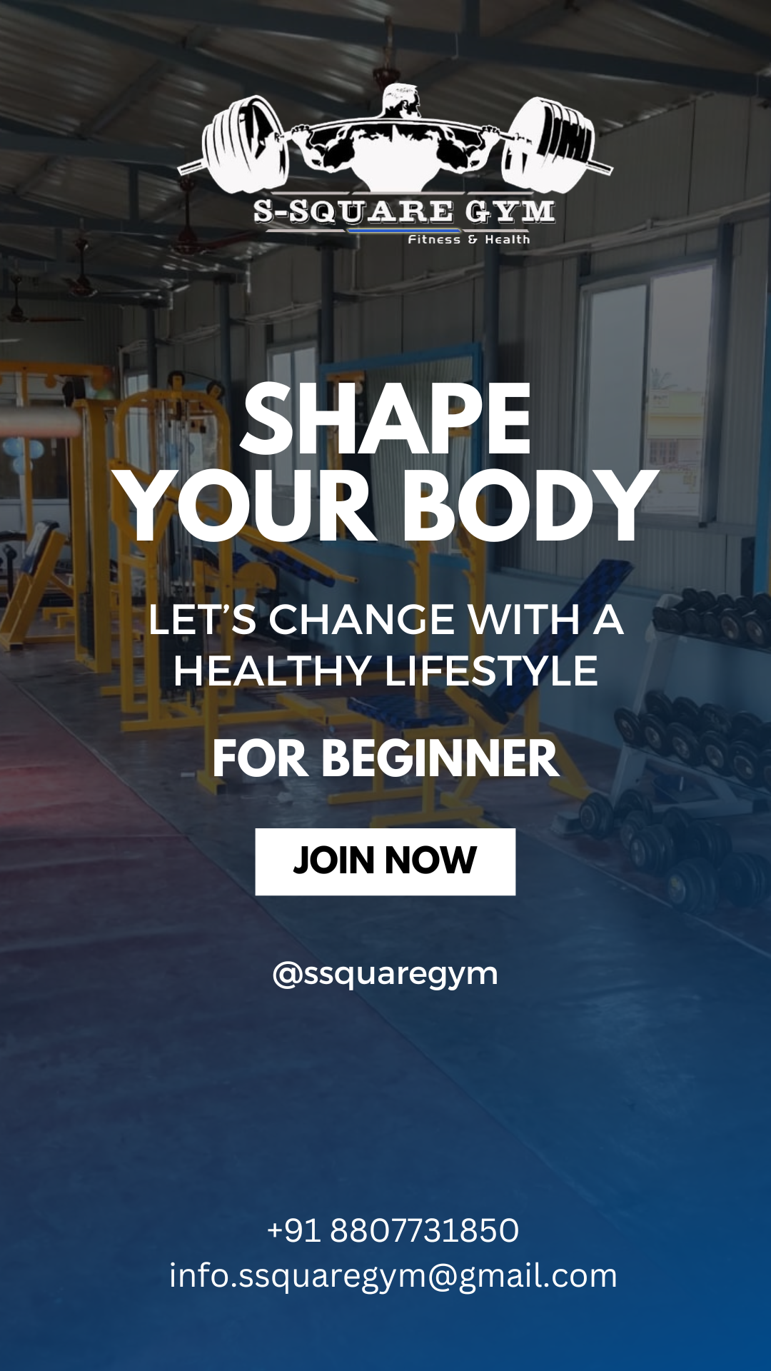 S Square Gym - Fitness center in thevur, salem.